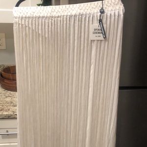 Long Fringed Skirt Opening Ceremony size small